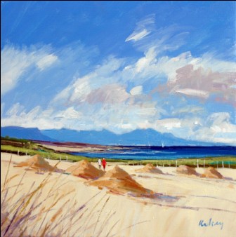 ROBERT KELSEY - coastal landscape, morar